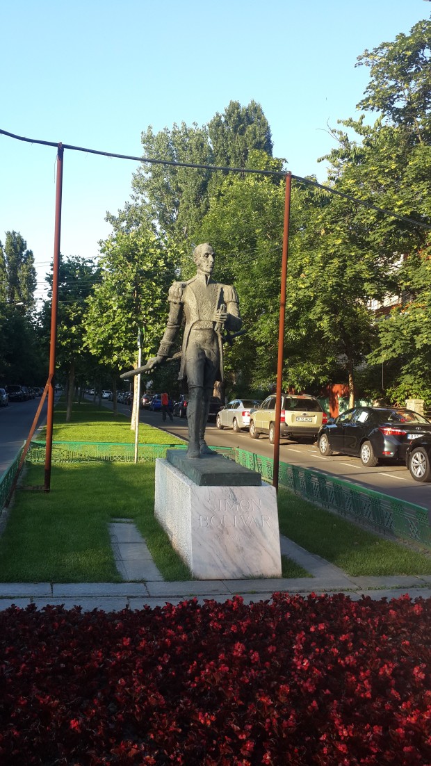 Estatua de Simon Bolivar Bucharest